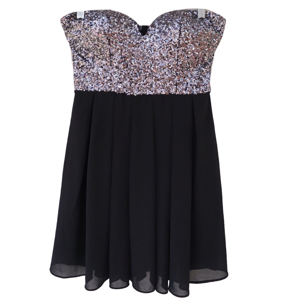 Windsor Strapless Sequin Mini Dress